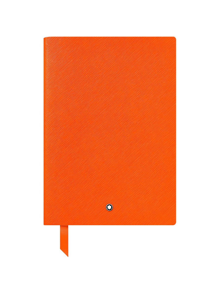 Caderno de Anotações Montblanc #146, Manganese Orange, Pautado
