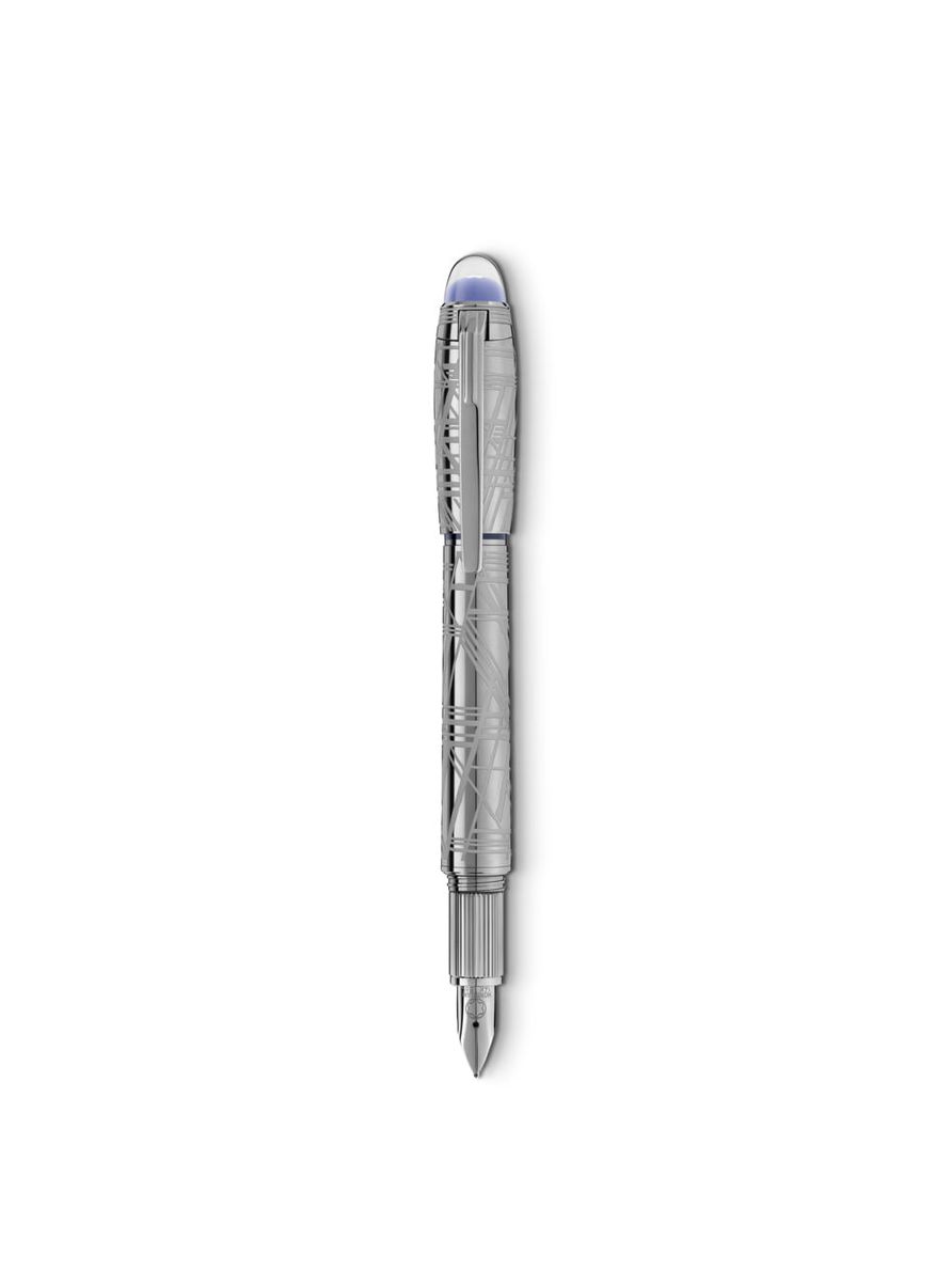 Caneta Tinteiro StarWalker Space Blue Metal