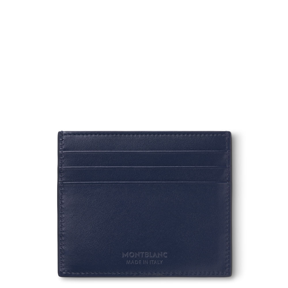 Porta cartões de luxo Meisterstück 6cc em couro Montblanc®