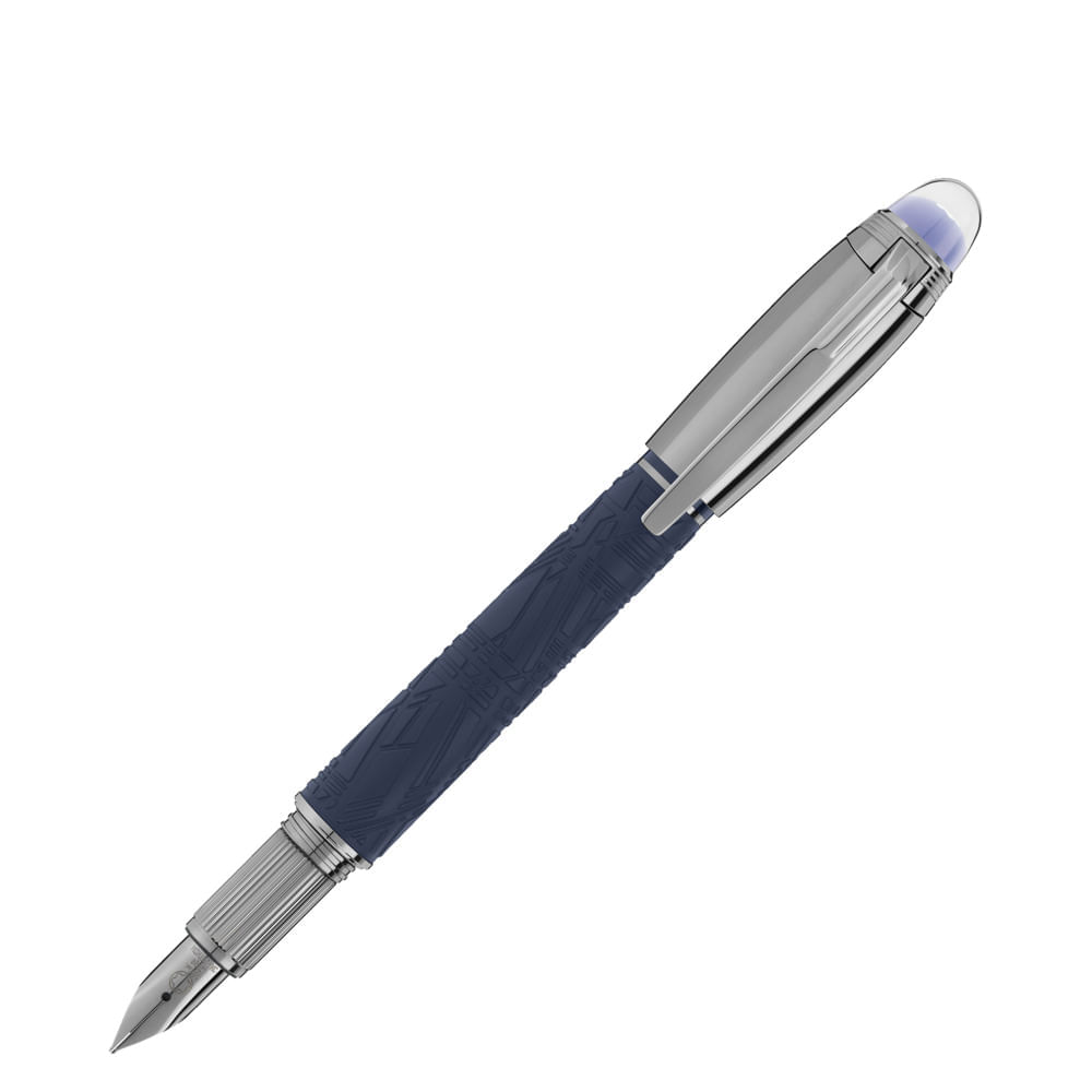 Caneta Tinteiro StarWalker Spaceblue Doué | Montblanc®