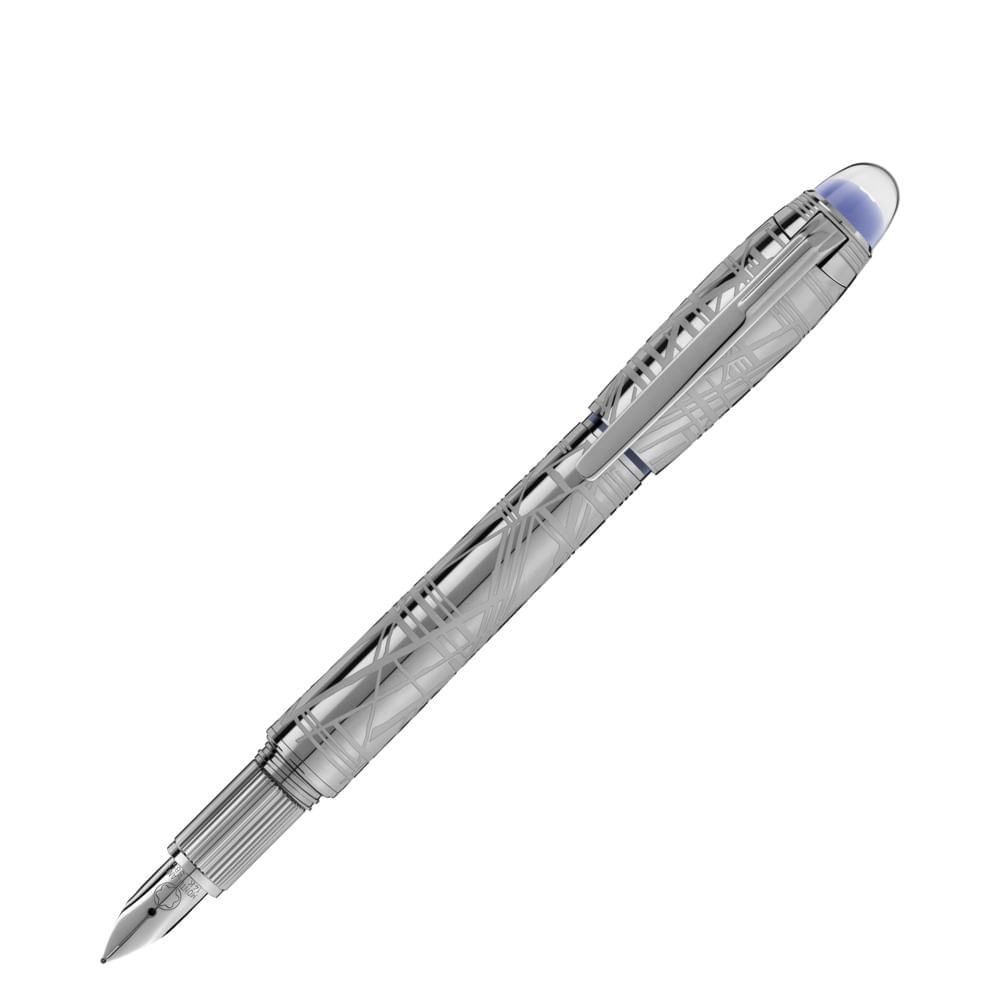 Caneta Tinteiro StarWalker Spaceblue Metal | Montblanc®