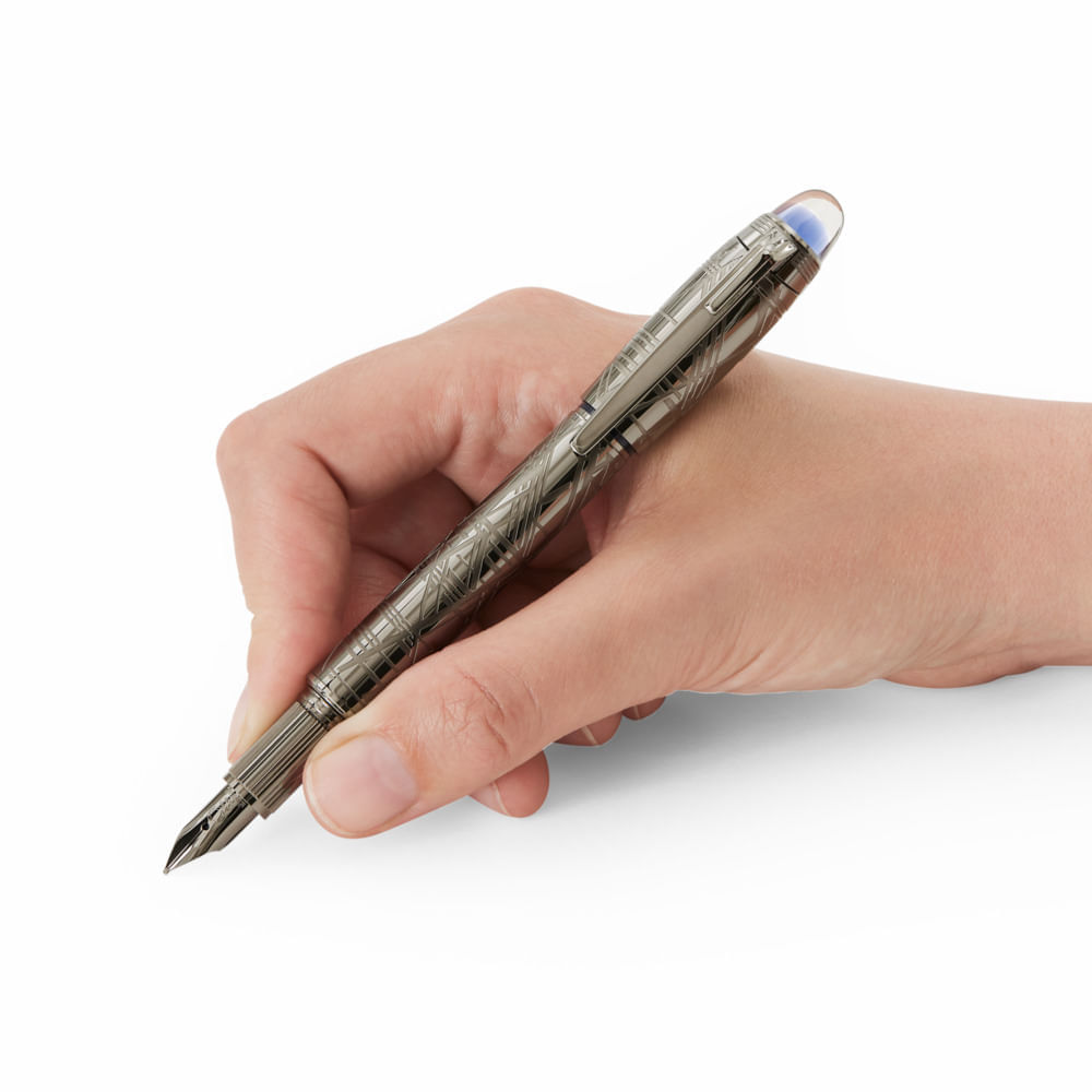 Caneta Tinteiro StarWalker Spaceblue Metal | Montblanc®