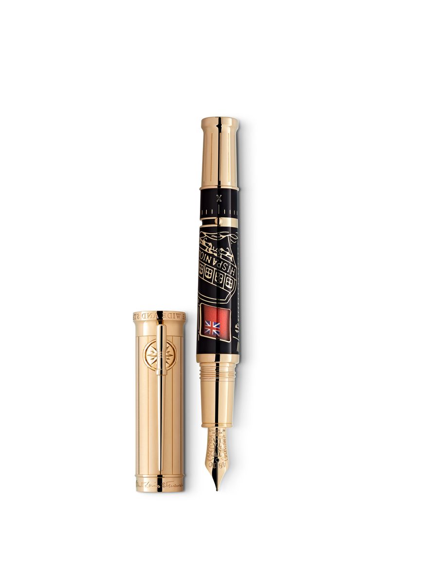 Caneta Tinteiro Montblanc Writers Edition Robert Louis Stevenson Edição Limitada 1883
