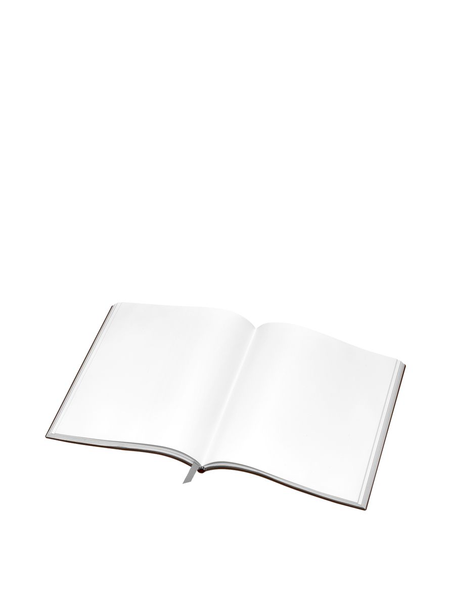 Caderno Grande Indigo Sem Pauta