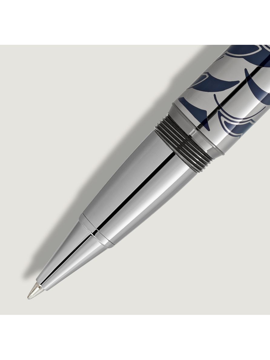 Caneta Rollerball Meisterstück Volta ao Mundo em 80 Dias Solitaire LeGrand
