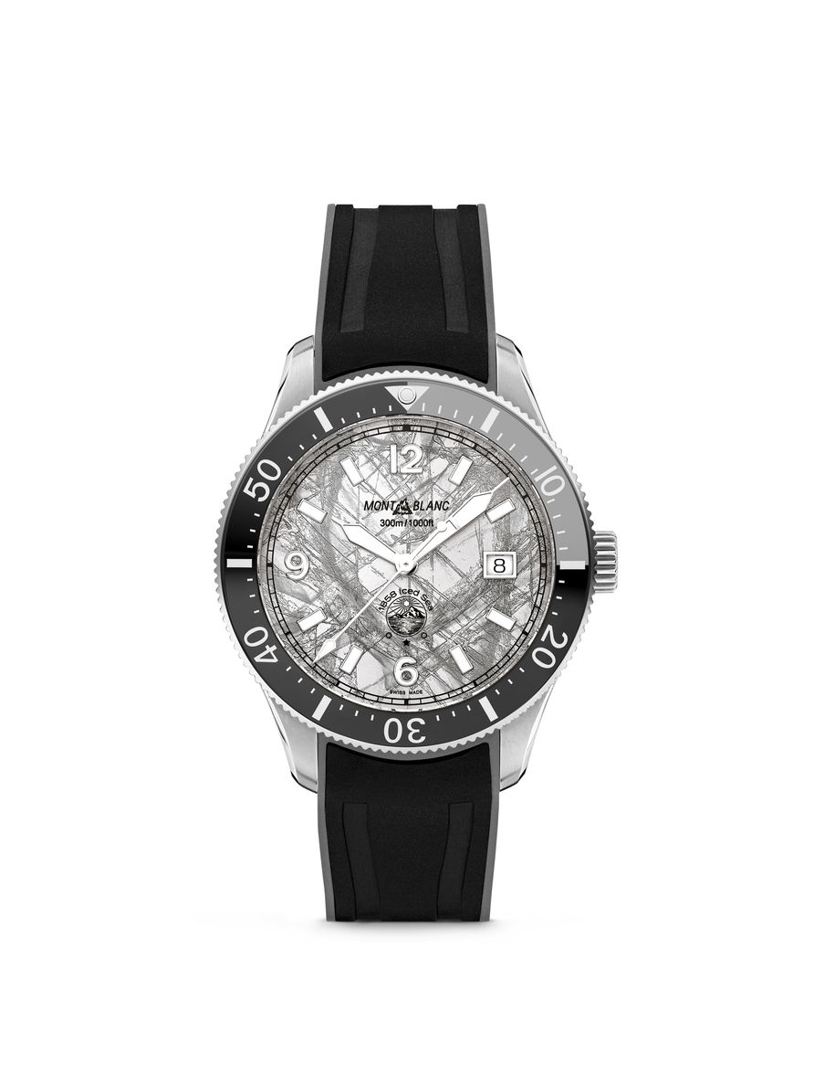Relógio Montblanc 1858 Iced Sea Automático Data