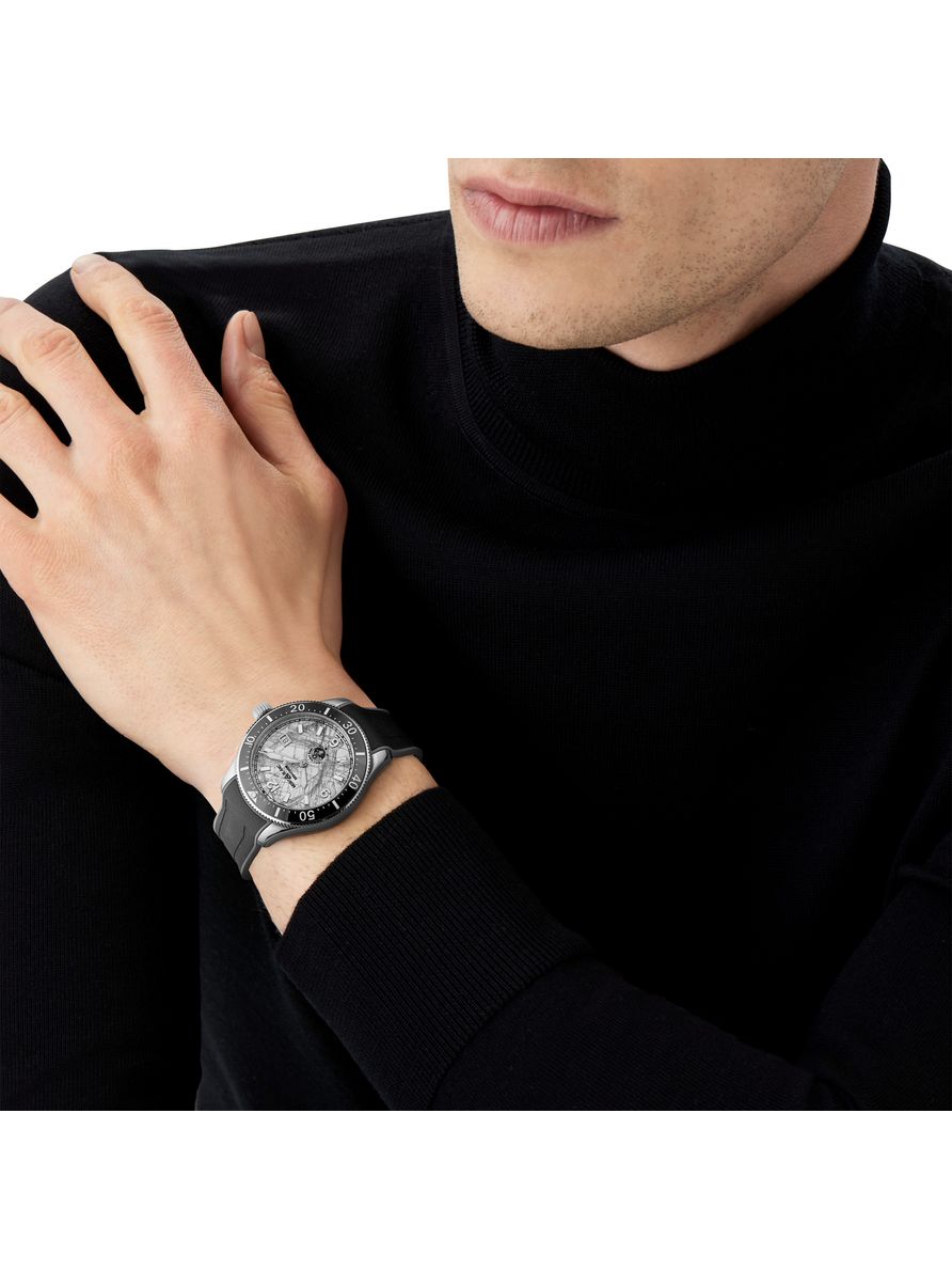 Relógio Montblanc 1858 Iced Sea Automático Data