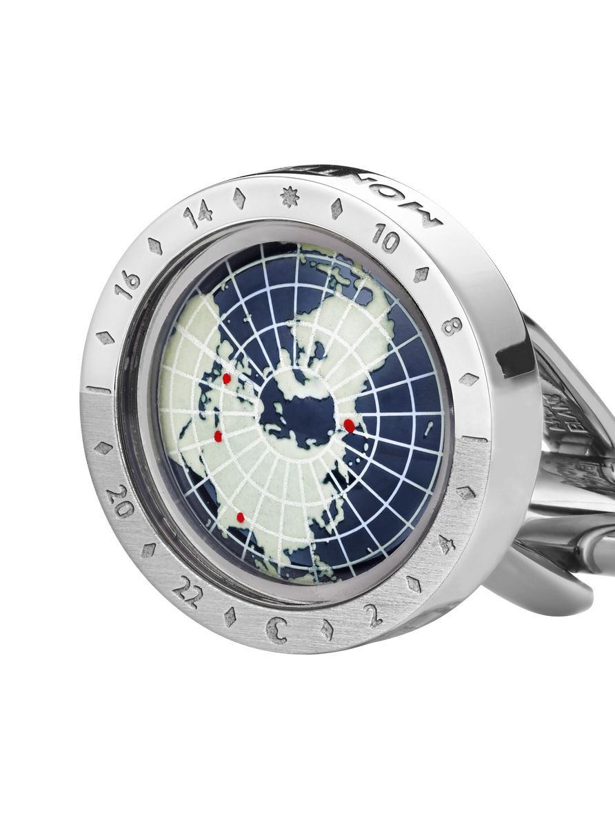 Abotoaduras 1858 Geosphere