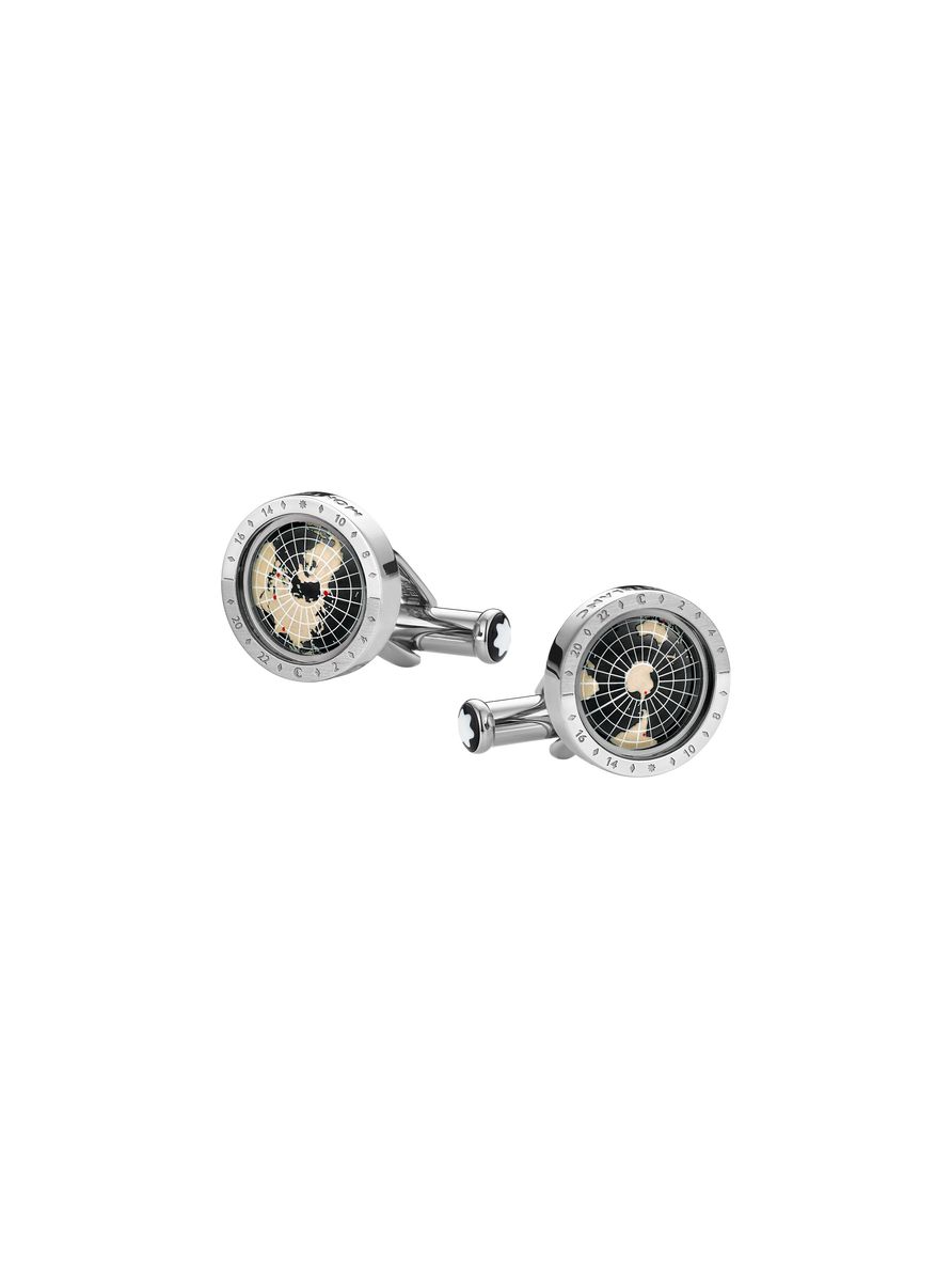Abotoaduras Montblanc Geosphere 1858
