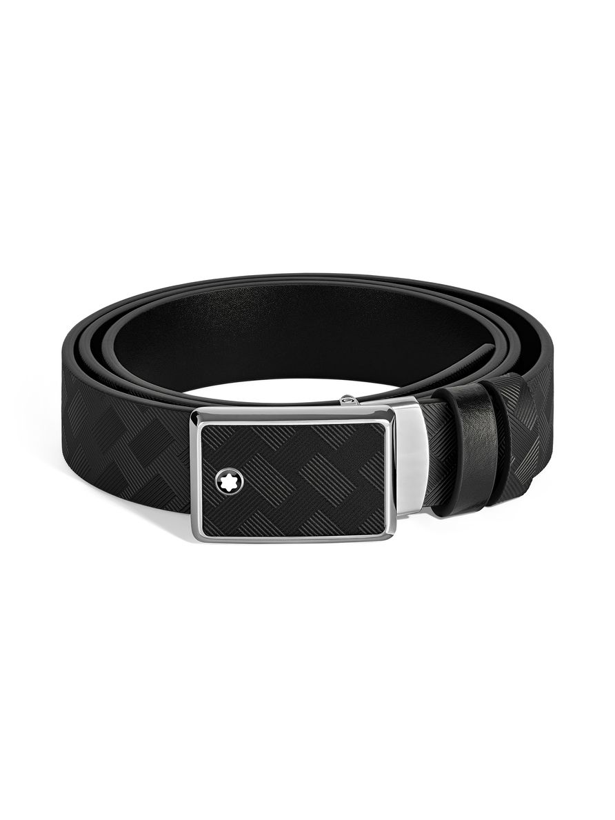 Cinto de Couro Extreme 3.0 Reversível com Fivela de Placa - 35mm