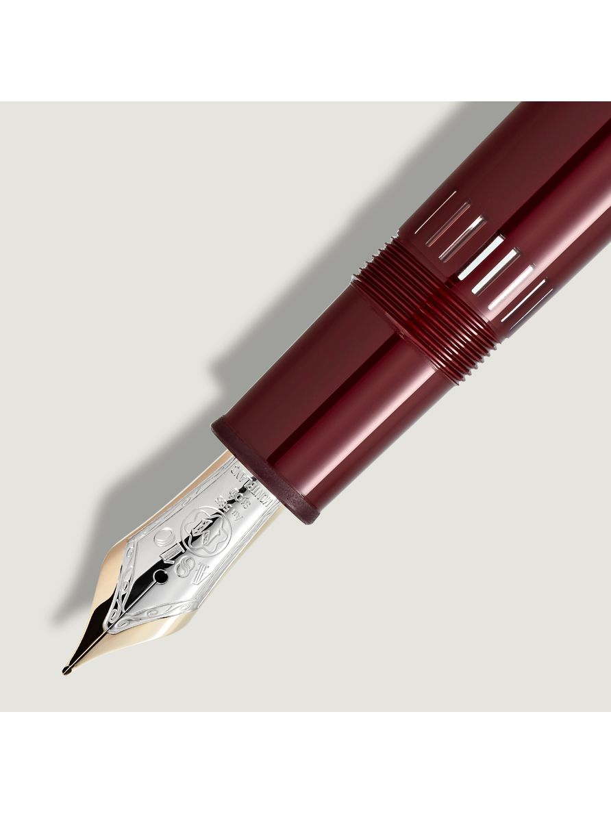 Caneta Tinteiro Meisterstück Burgundy Red LeGrand