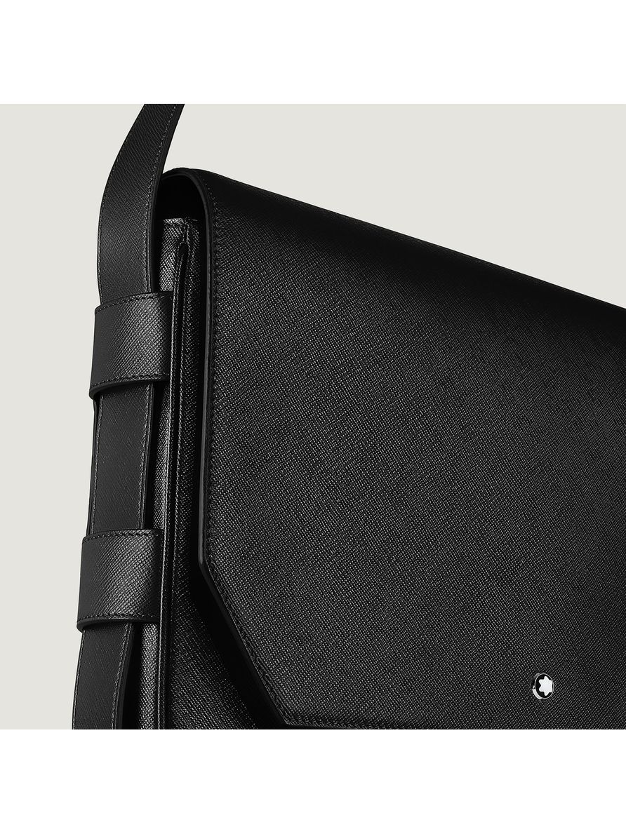 Bolsa Crossbody Messenger Sartorial Black