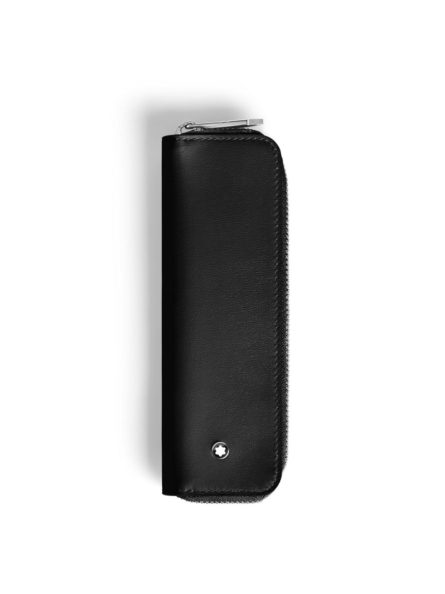 Estojo Meisterstück Black com Zíper Para 1 Instrumento de Escrita