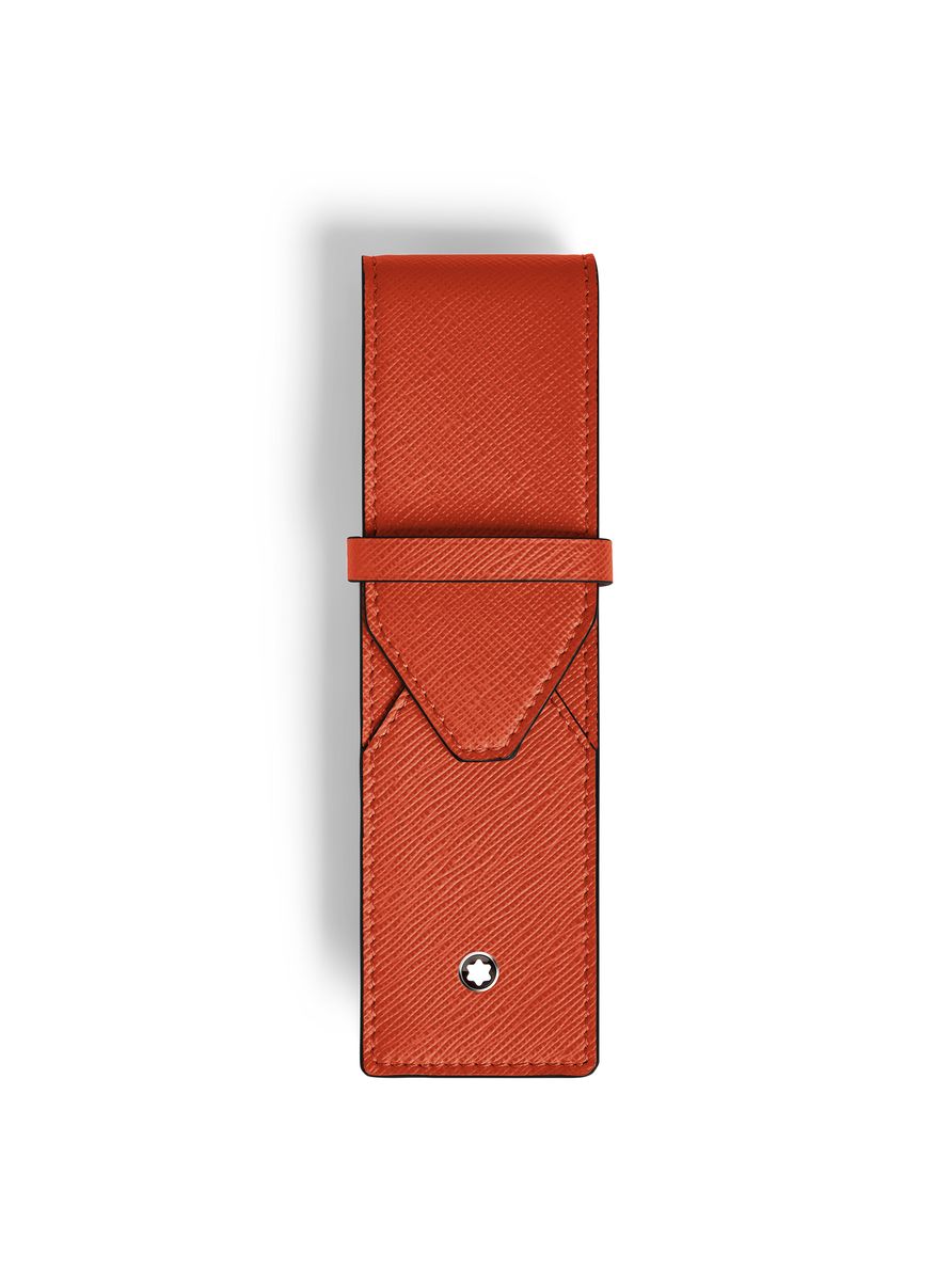 Estojo Sartorial Tangerine para 2 Instrumentos de Escrita