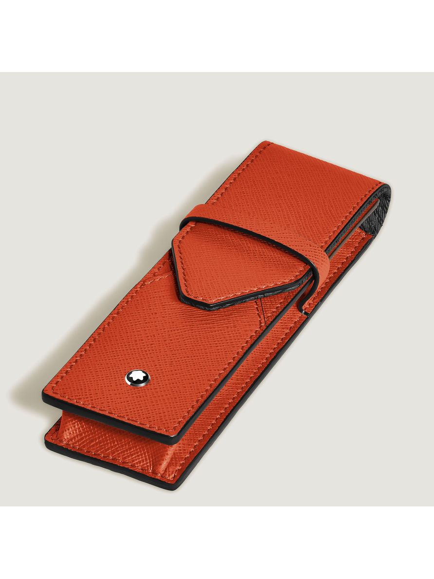 Estojo Sartorial Tangerine para 2 Instrumentos de Escrita