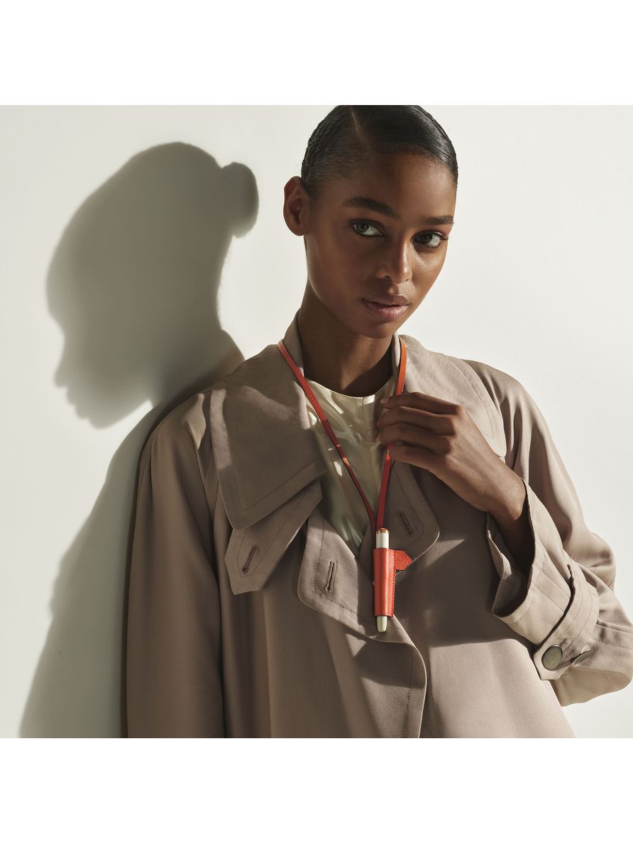 Porta-Caneta com Alça Sartorial Tangerine para 1 Instrumento de Escrita