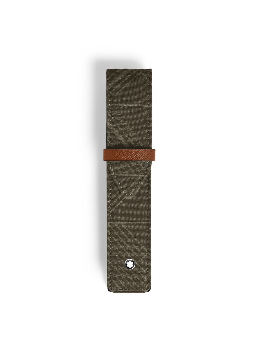 Estojo Envelope 4810 Jacquard Khaki para 1 Instrumento de Escrita