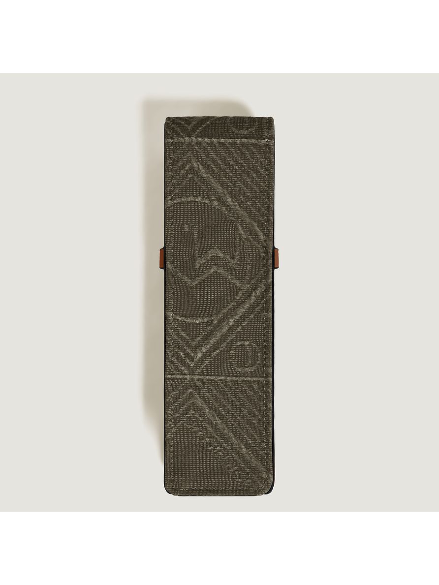Estojo Envelope 4810 Jacquard Khaki para 2 Instrumento de Escrita