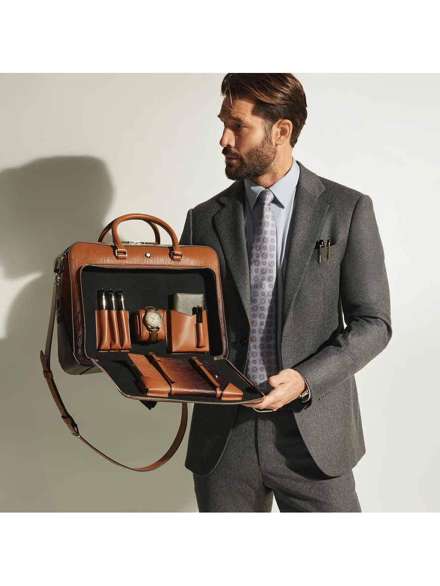 Pasta de Documentos Writing Traveler Corteccia Fauve