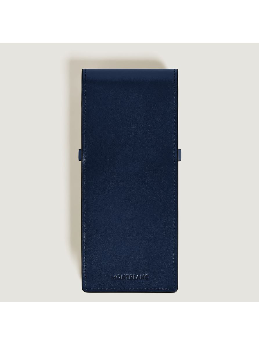 Estojo Envelope Meisterstück Ink Blue para 3 Instrumentos de Escrita